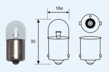 62 р. R5W (T16 12V-5W  BA15s) ЛАМПА УПАКОВКА (10 шт) BLICK (lpr0500-980-t, ba15sr5wt1612v5wba15s). Увеличить фотографию 1