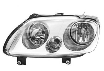 Левая фара (под корректор) DEPO Volkswagen Touran 1T дорестайлинг минивэн (2003-2006)