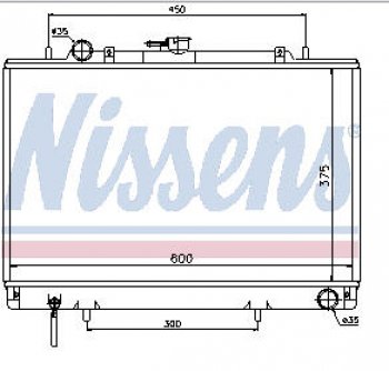 6 499 р. L200 (НЕ ТУРБО) РАДИАТОР ОХЛАЖДЕН MT 2.5 (дизель) (mb20096-910, mr127853). Увеличить фотографию 1