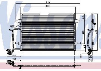 1 599 р. AUDI A4 КОНДЕНСАТОР КОНДИЦ (см.каталог) (ai0a494-931, 94207k). Увеличить фотографию 1