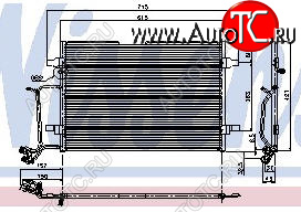 1 599 р. AUDI A4 КОНДЕНСАТОР КОНДИЦ (см.каталог) (ai0a494-931, 94207k)