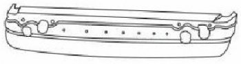 1 299 р. E34 УСИЛИТЕЛЬ БАМПЕРА ЗАДН (СЕДАН) (УНИВЕРСАЛ) (Тайвань) (bme3488-700, 51121944182). Увеличить фотографию 1