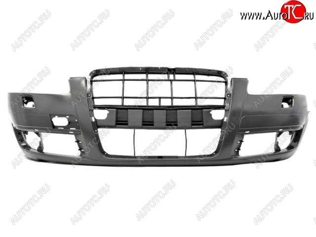 7 449 р. AUDI A6 БАМПЕР ПЕРЕДН С ОТВ ПОМЫВАТ ФАР , ПДАТЧ (Тайвань) ГРУНТ (ai0a604-160x, 4f0807105ggru)