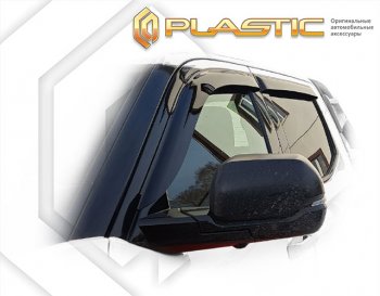 2 259 р. Дефлектора окон (CrewMax) CA-Plastic  Toyota Tundra  XK70 (2021-2024) (classic полупрозрачный). Увеличить фотографию 1