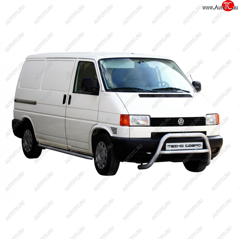 9999р Передок нкрашенная d63.5, Техно Сфера Volkswagen Transporter T4  Черный глянец купить