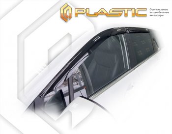 2 169 р. Дефлектора окон CA-Plastic  Wuling Jiachen (2022-2024) (classic полупрозрачный). Увеличить фотографию 1