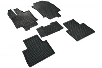 3 599 р. Комплект ковриков салона Seintex Сетка (к-т)  Lexus NX ( 350,  350h,  450h Plus) (2021-2024) (Черный). Увеличить фотографию 2