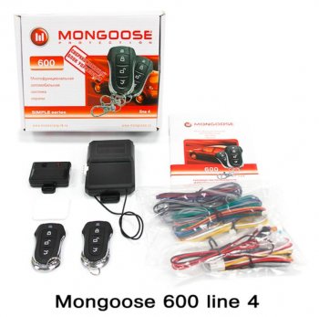Автосигнализация Mongoose 600 line 4 CITROEN C4 B7 седан рестайлинг (2015-2022)