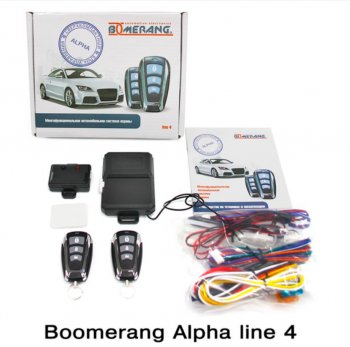 Автосигнализация Boomerang Alpha line 4 Audi A4 B8 дорестайлинг, седан (2007-2011)