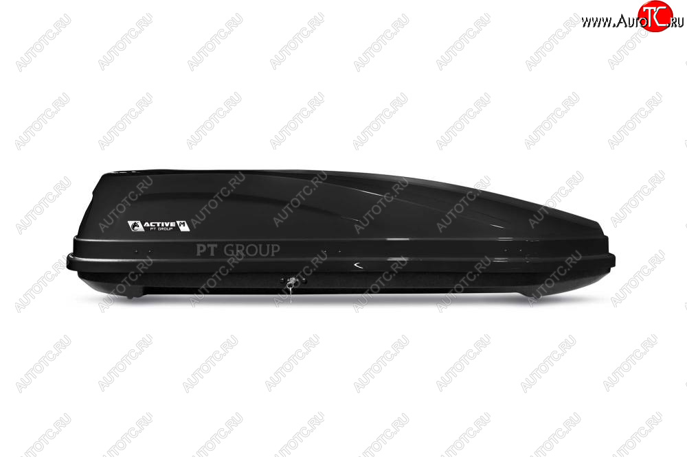 28 999 р. Багажный бокс на крышу (450 л/187х88x44, двустороннее открывание) Active M Luxe Hyundai Accent седан ТагАЗ (2001-2012) (Чёрный)