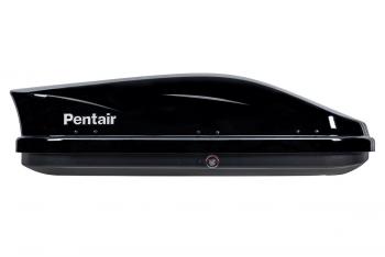 18 649 р. Багажный бокс на крышу (двусторонний) Pentair PYTHON 400L Honda Spike (2006-2024) (черный глянец). Увеличить фотографию 2