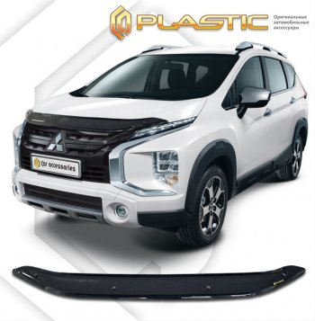 Дефлектор капота (р. Юго-Восточной Азии) CA-Plastic Mitsubishi Xpander NC1W минивэн рестайлинг (2022-2025)