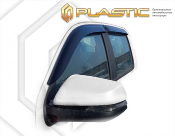 Ветровики дверей CA-Plastic  JAC (Джак) T8 PRO (Т) (2020-2024)  (Classic полупрозрачный)