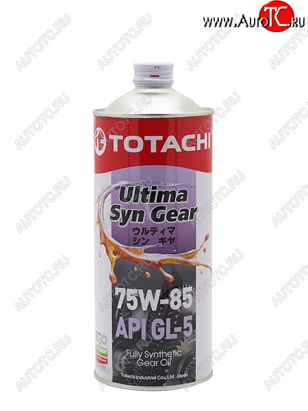 1 799 р. Масло трансмиссионное синтетическое TOTACHI Ultra Syn-Gear 75W-85 1л (G3201)