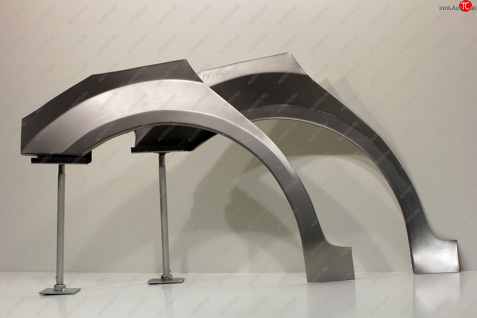 9 599 р. Задние ремонтные арки (комплект) AUTOFERRUM  Mazda 6 ( GG,  GG, GY) (2002-2008) (Оцинкованная сталь 1 мм.)