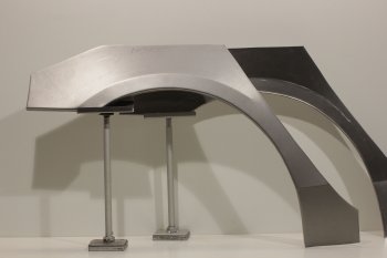 8 999 р. Задние ремонтные арки (комплект) AUTOFERRUM  Mazda 3/Axela  BK (2003-2009) (Оцинкованная сталь 0,8 мм.). Увеличить фотографию 1