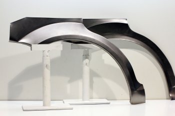 4 849 р. Задние ремонтные арки (комплект) AUTOFERRUM  Chevrolet Lacetti  седан (2002-2013) (Холоднокатаная сталь 1 мм). Увеличить фотографию 1