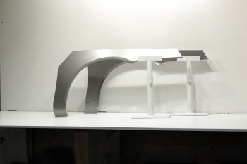 7 999 р. Передние ремонтные арки (комплект) AUTOFERRUM  Chevrolet Rezzo (2000-2008) (Холоднокатаная сталь 0,8 мм). Увеличить фотографию 1
