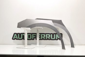 4 899 р. Задние ремонтные арки (комплект) AUTOFERRUM  INFINITI M37  Y51 (2009-2014) (Оцинкованная сталь 0,8 мм.). Увеличить фотографию 1
