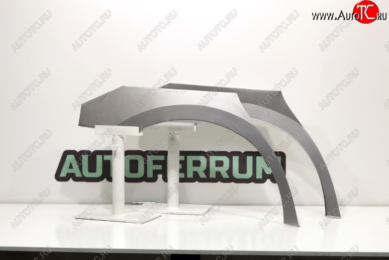 7 999 р. Задние ремонтные арки (комплект) AUTOFERRUM INFINITI M37 Y51 (2009-2014) (Холоднокатаная сталь 0,8мм)