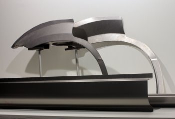 8 399 р. Задние ремонтные арки и пороги AUTOFERRUM  Ford Escape  1 (2000-2007) (Холоднокатаная сталь 1 и 1.2 мм). Увеличить фотографию 1