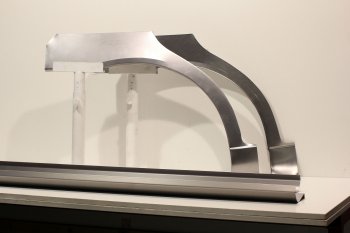 8 199 р. Задняя правая ремонтная арка AUTOFERRUM  Hyundai Elantra  XD (2008-2014) (Оцинкованная сталь 0,8 и 1 мм.). Увеличить фотографию 1
