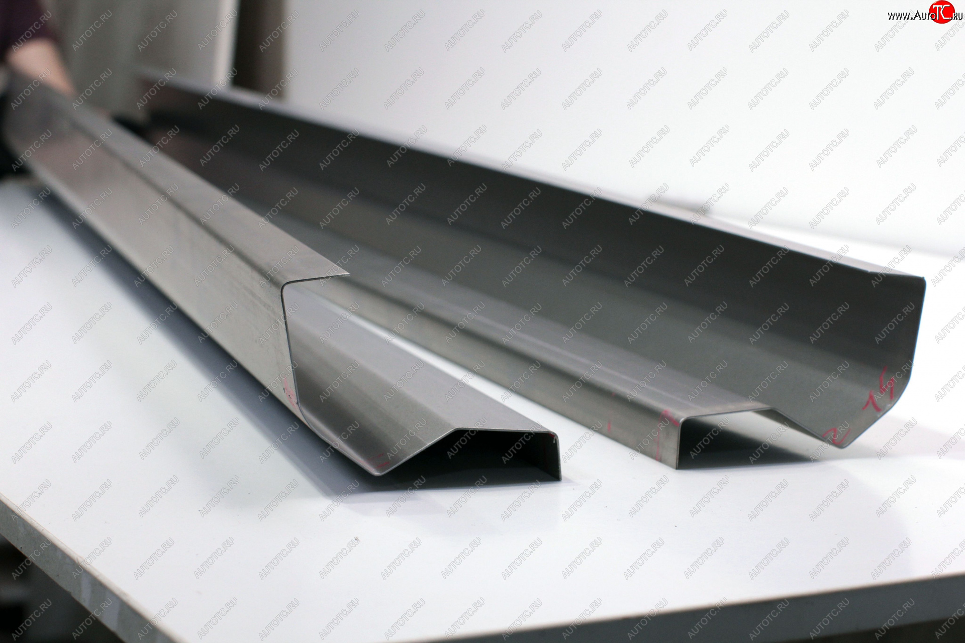 7 999 р. Комплект ремонтных порогов AUTOFERRUM  Chevrolet Cruze  седан (2009-2015) (Оцинкованная сталь 1 мм.)