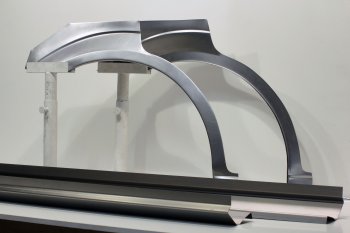 8 399 р. Задние ремонтные арки и пороги AUTOFERRUM  Ford Mondeo (2000-2007) (Холоднокатаная сталь 1 и 1.2 мм). Увеличить фотографию 1