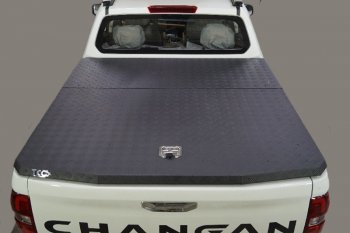 96 999 р. Крышка кузова ТСС Тюнинг  Changan Hunter Plus (2022-2024) (алюминий Black). Увеличить фотографию 1