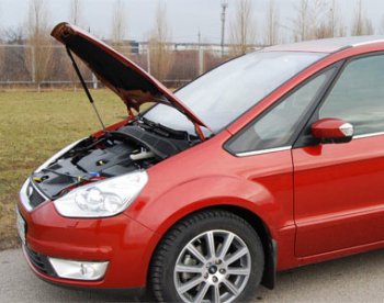 2 699 р. Упор капота Ford S-MAX I  Galaxy II (2006-н.в.) ТехноМастер (8231.6800.04). Увеличить фотографию 1