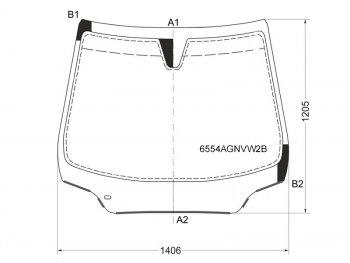 8 699 р. Стекло лобовое (Молдинг) Peugeot 308 07-15  408 12-22 (6554AGNVW2B). Увеличить фотографию 1