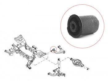 299 р. Сайлентблок RR верхнего рычага передний NISSAN PATHFINDER 2005-2014 (ST-55501-EB31A-BU2). Увеличить фотографию 1