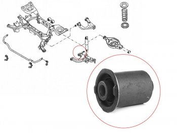 419 р. Сайлентблок RR нижнего рычага задний NISSAN PATHFINDER 2005-2014 (ST-551A0-EB31A-BU1). Увеличить фотографию 1