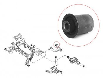 349 р. Сайлентблок RR верхнего рычага задний NISSAN PATHFINDER 2005-2014 (ST-55501-EB31A-BU1). Увеличить фотографию 1
