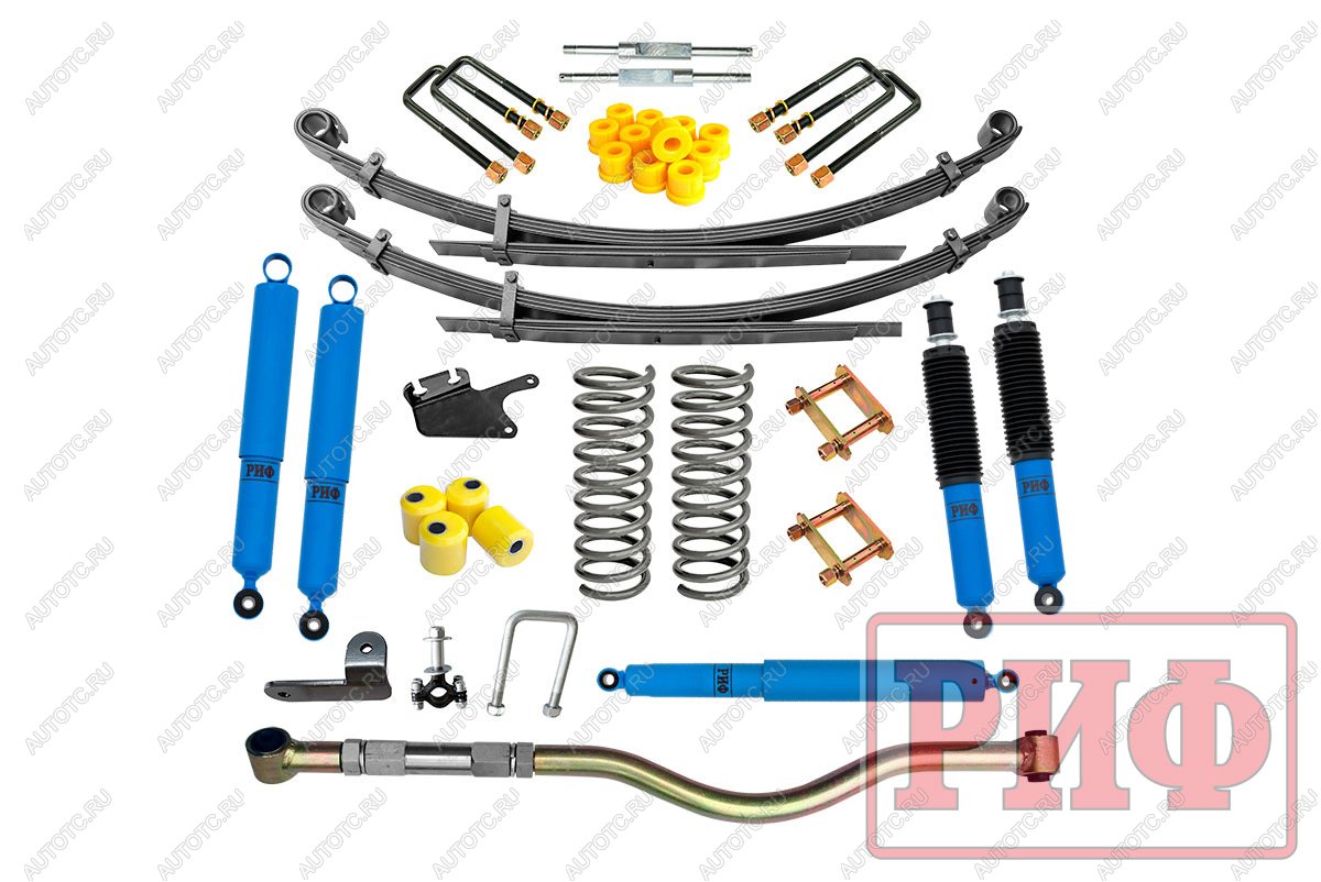 102 999 р. Лифт-комплект РИФ арктический УАЗ Патриот лифт 50 мм средний (rif-patr-b-arc)