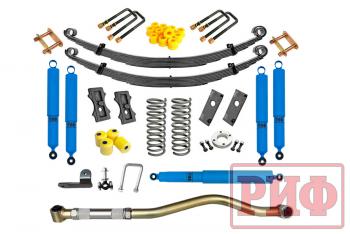 111 999 р. Лифт-комплект РИФ арктический УАЗ Хантер лифт 50 мм +300 кг (rif-hun-d-arc). Увеличить фотографию 1
