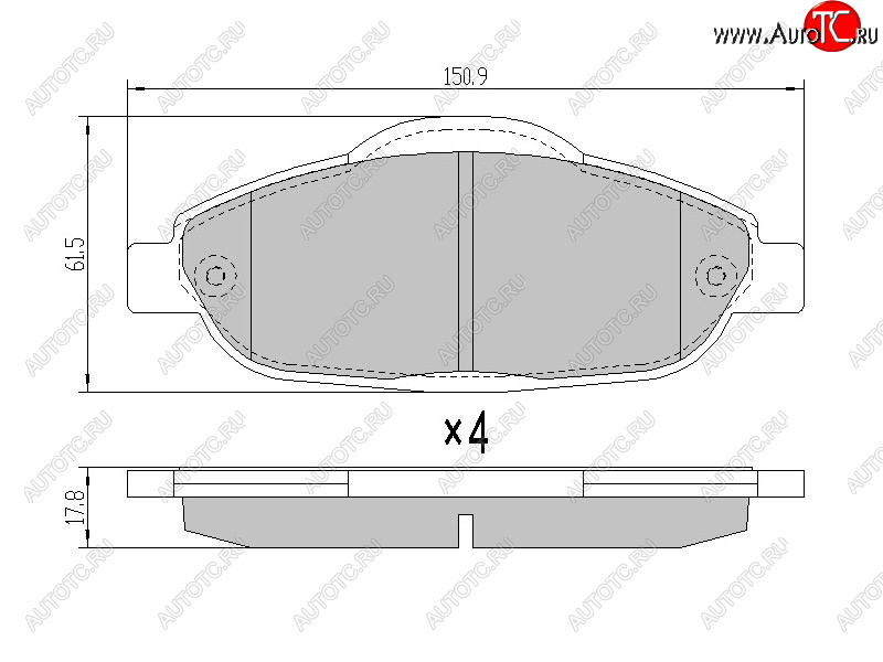 1 179 р. Колодки тормозные перед FL-FR SAT  Peugeot 3008 ( 2) - 5008  T87