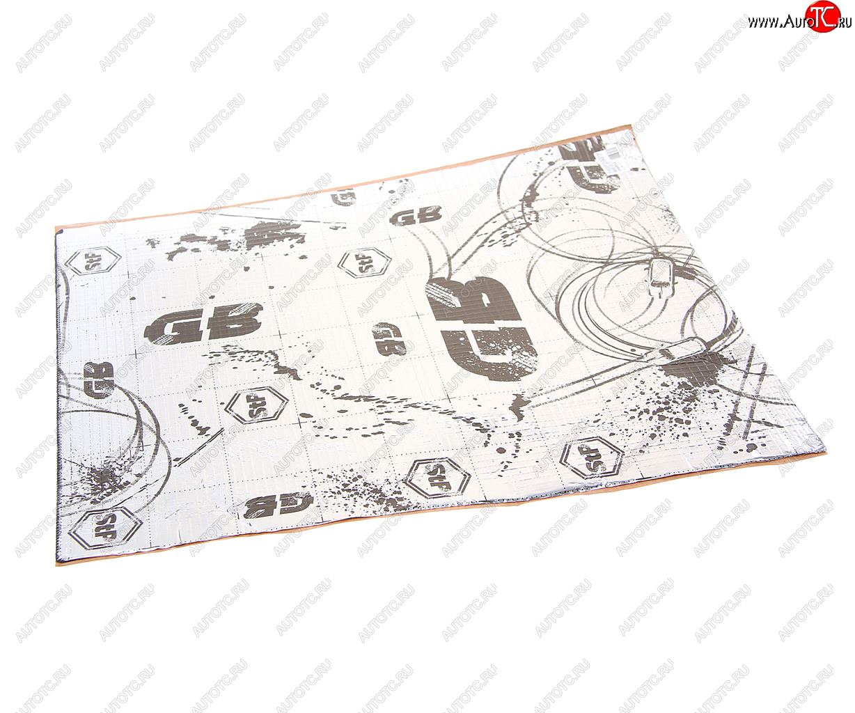 142 р. Шумоизоляция, вибропоглощение GB 2 (mini) (0.375х0.47м) толщина 2мм STP (00520-15-1110180-02-01)
