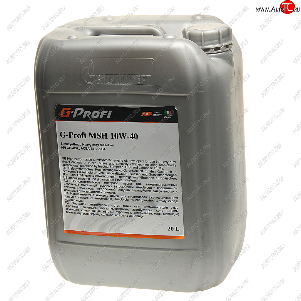 7 249 р. Масло дизельное G-PROFI MSH CH-4SL 10W40 псинт.20л G-ENERGY (0253130325)