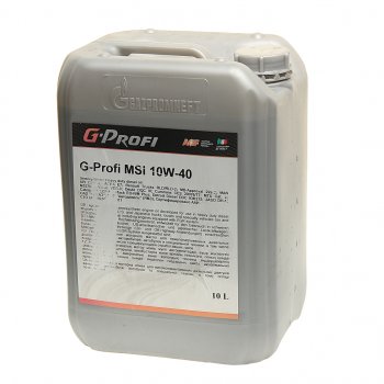 4 799 р. Масло дизельное G-PROFI MSI CI-4E5 10W40 псинт.10л G-ENERGY (0253142020). Увеличить фотографию 1