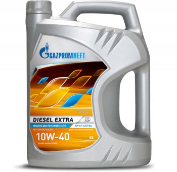 1 649 р. Масло дизельное DIESEL EXTRA CF-4SG 10W40 псинт.5л GAZPROMNEFT (0253142111). Увеличить фотографию 1