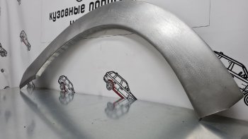 4 299 р. Комплект ремонтных внутренних арок Пороги-Авто Mitsubishi Outlander CU (2003-2009) (Холоднокатанная сталь 1 мм). Увеличить фотографию 1