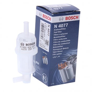 199 р. Фильтр топливный MERCEDES E (W124),G (W460,W463) BOSCH BOSCH 0450904077 (0450904077). Увеличить фотографию 1