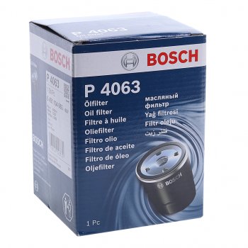 1 159 р. Фильтр масляный ГАЗ-3110,3302 (дв.ЗМЗ-406) BOSCH (0451104063). Увеличить фотографию 3