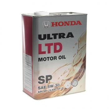 5 999 р. Масло моторное HONDA 5W30 синт.4л ULTRA LTD SP OE (08228-99974). Увеличить фотографию 1