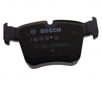 6 999 р. Колодки тормозные MERCEDES C (W205) передние (4шт.) BOSCH (0986424334). Увеличить фотографию 4