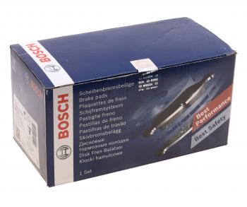 4 999 р. Колодки тормозные CITROEN Jumper передние (4шт.) BOSCH (0986424436). Увеличить фотографию 2