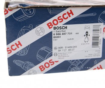 2 299 р. Колодки тормозные задние барабанные 4шт. BOSCH  Suzuki SX4 ( GYC21S,  YA21S,YB21S,  GYA,GYB,  JYB, JYA,  JAB, JYA) (2006-2021) дорестайлинг седан, дорестайлинг, хэтчбэк,  рестайлинг, хэтчбэк, хэтчбэк дорестайлинг, хэтчбэк рестайлинг. Увеличить фотографию 4