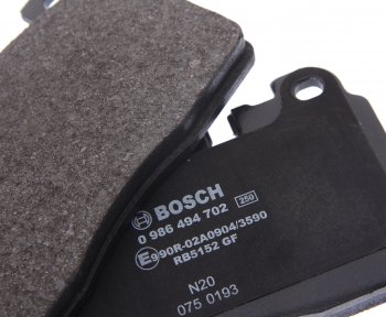 4 389 р. Колодки тормозные AUDI Q5 (13-15) передние (4шт.) BOSCH (0986494702). Увеличить фотографию 2