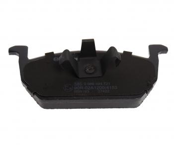 3 599 р. Колодки тормозные VW Golf (12-) SEAT Leon (13-) SKODA Octavia (12-) передние (4шт.) BOSCH (0986494721). Увеличить фотографию 4